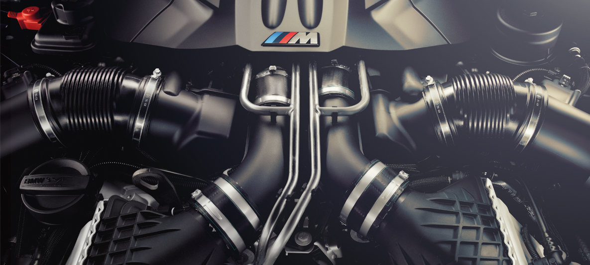 Moteur 8 cylindres essence M TwinPower Turbo Moteur 8 cylindres essence M TwinPower Turbo