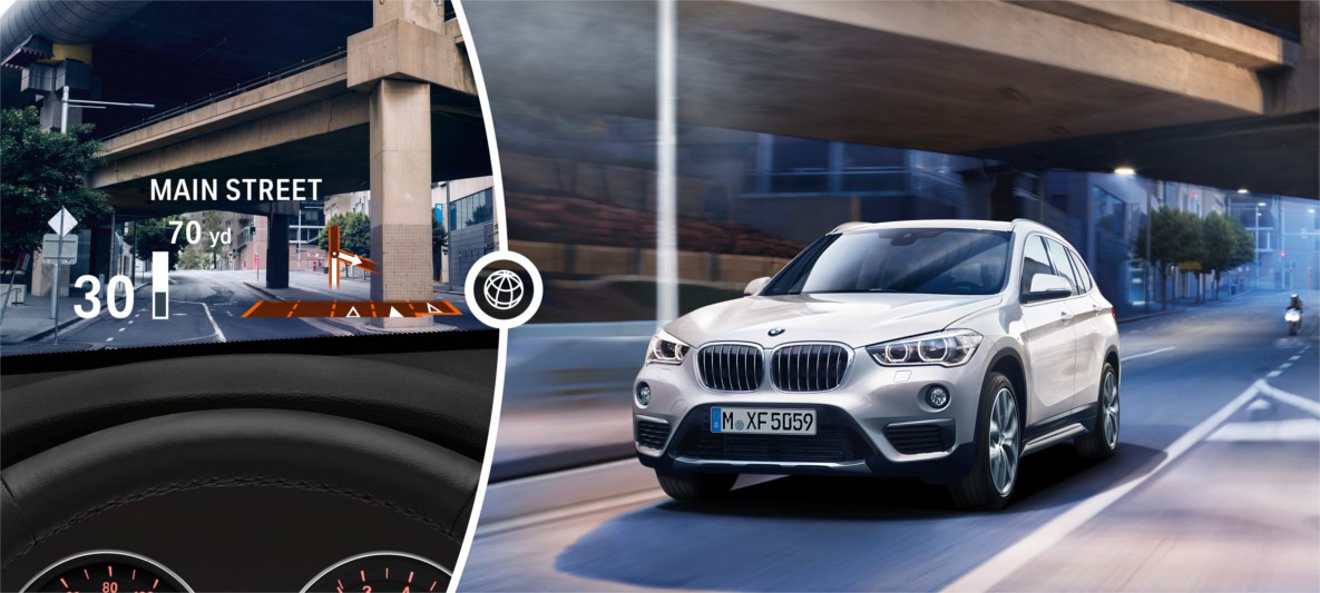 BMW Affichage tête haute BMW Affichage tête haute